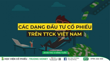 Các dạng đầu tư cổ phiếu trên thị trường cổ phiếu Việt Nam?